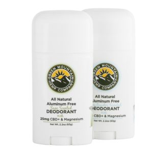 Aluminum free deoderant
