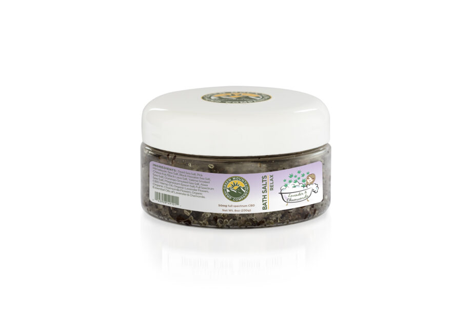 Green Mountain Hemp Company CBD Bath Salts - Image 7