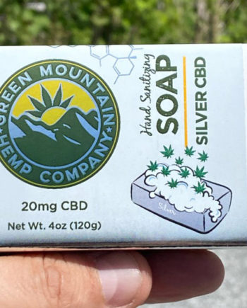 Green Mountain Hemp Comp Company Colloidal Silver and CBD Soap